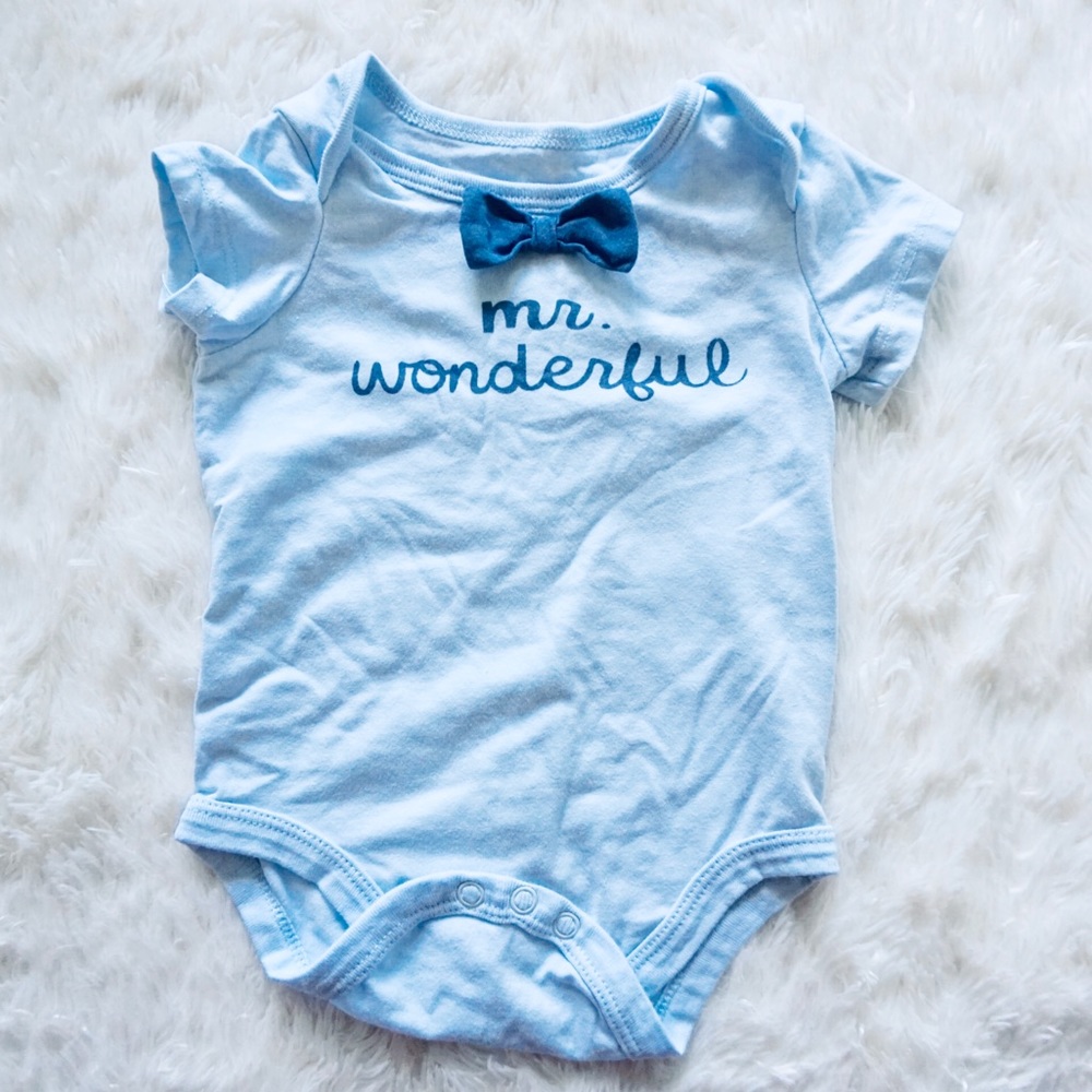 BABY BOY ONESIE